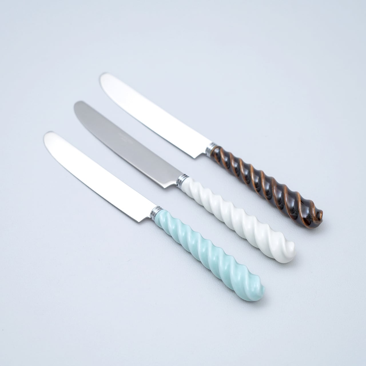 ディナーナイフ ねじねじ(3色)