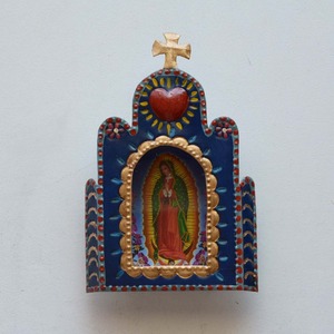 メキシコ ブリキ壁掛け ニチョ（015）