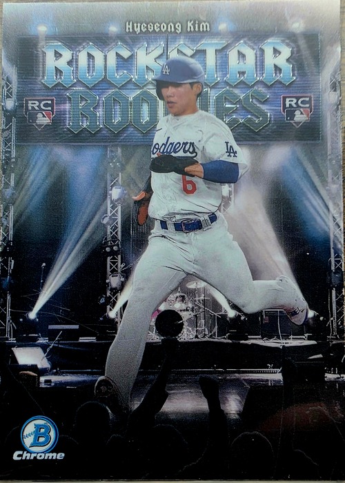 Hyeseong Kim Bowman Chrome Rockstar Rookies