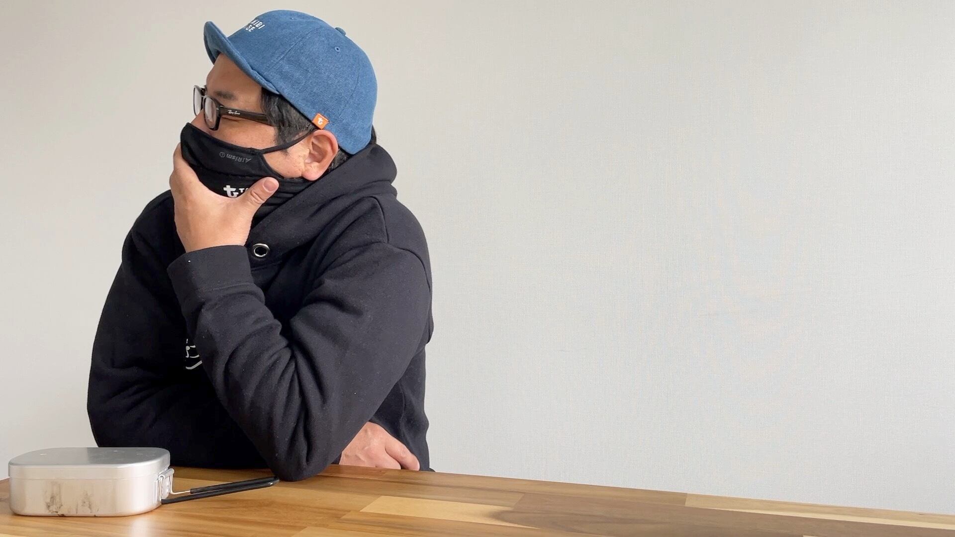 タキベーキャップ【ブラック・デニム】 | TAKIBIBASE タキビベース