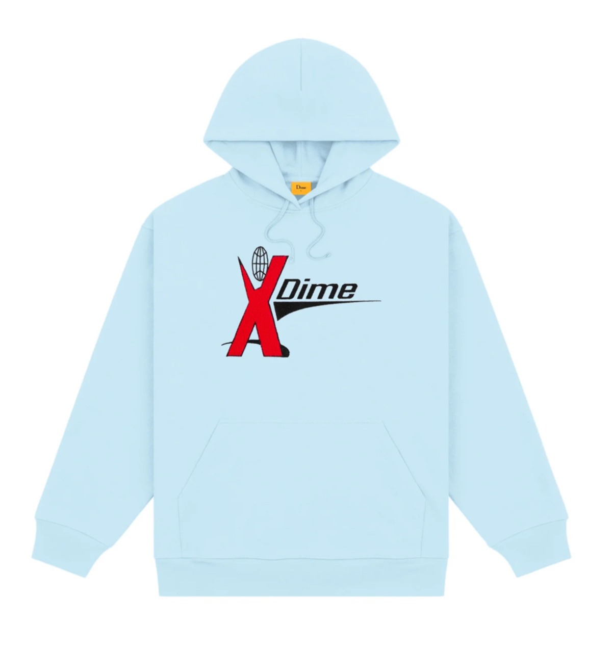 Dime Skateboards Hoodie Dime Classic Blurry Youth Hoodie, Ash