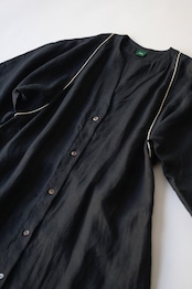 【suie】Linen tasuki robe coat/リネンたすき羽織りワンピース