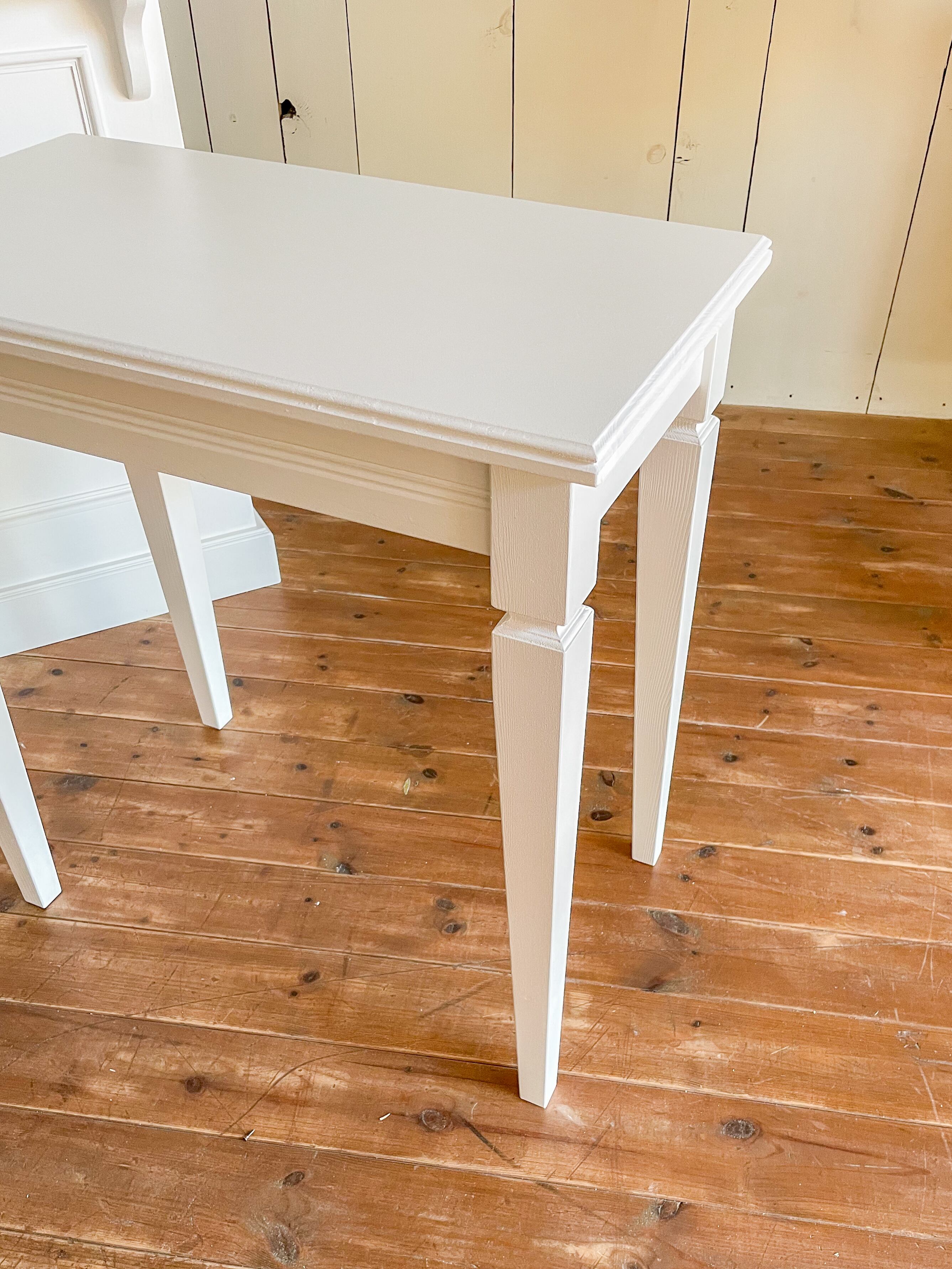 受注製作ホワイトストーン柄★御影調★カウンターテーブル800★☆ネイル　美容室 美容室向けアンティーク調L字カウンターW1200受付カウンター