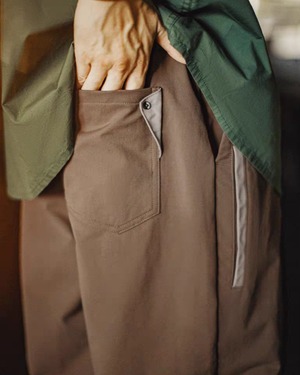 Retro Khaki Casual Pants  K0267