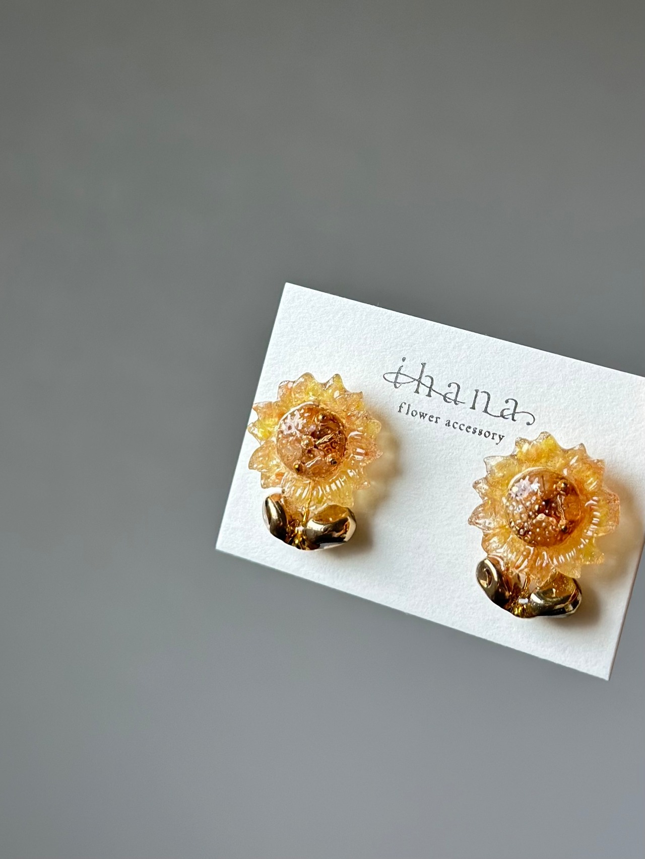 sunflower pierce/earring