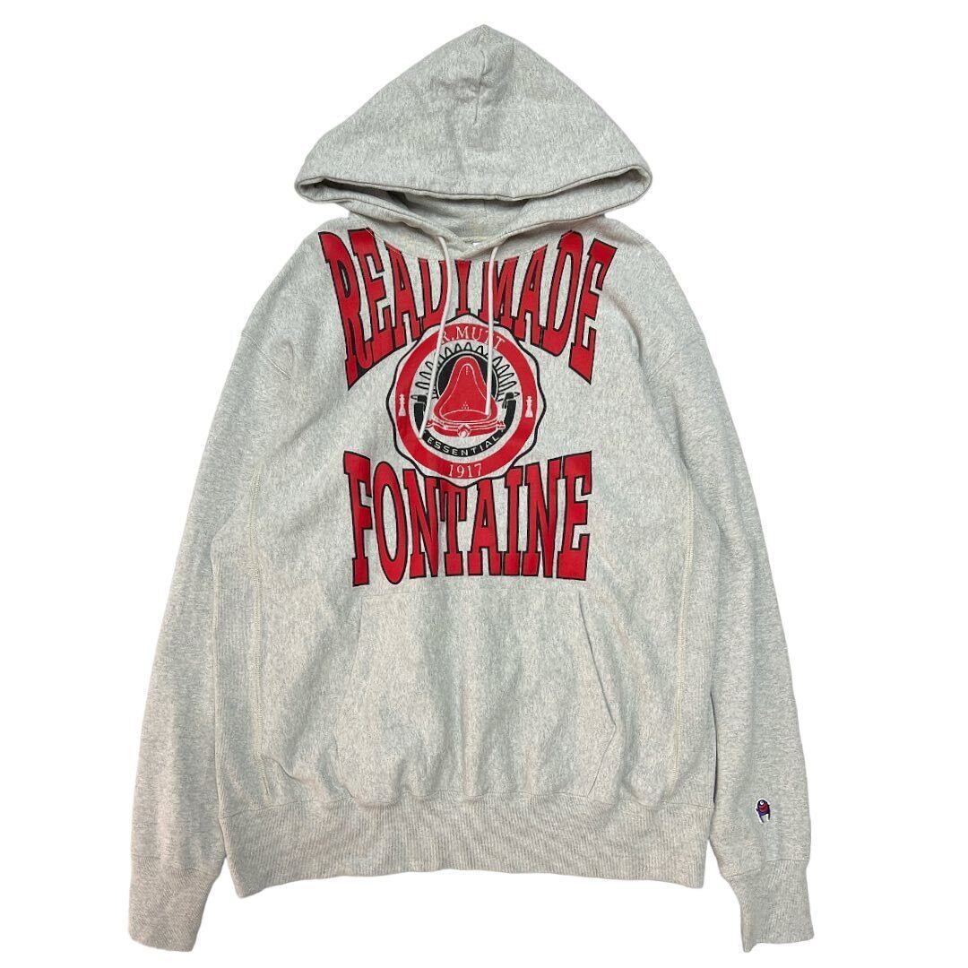 READYMADE College Logo Print Hoodie | A WORD.ONLINE SHOP