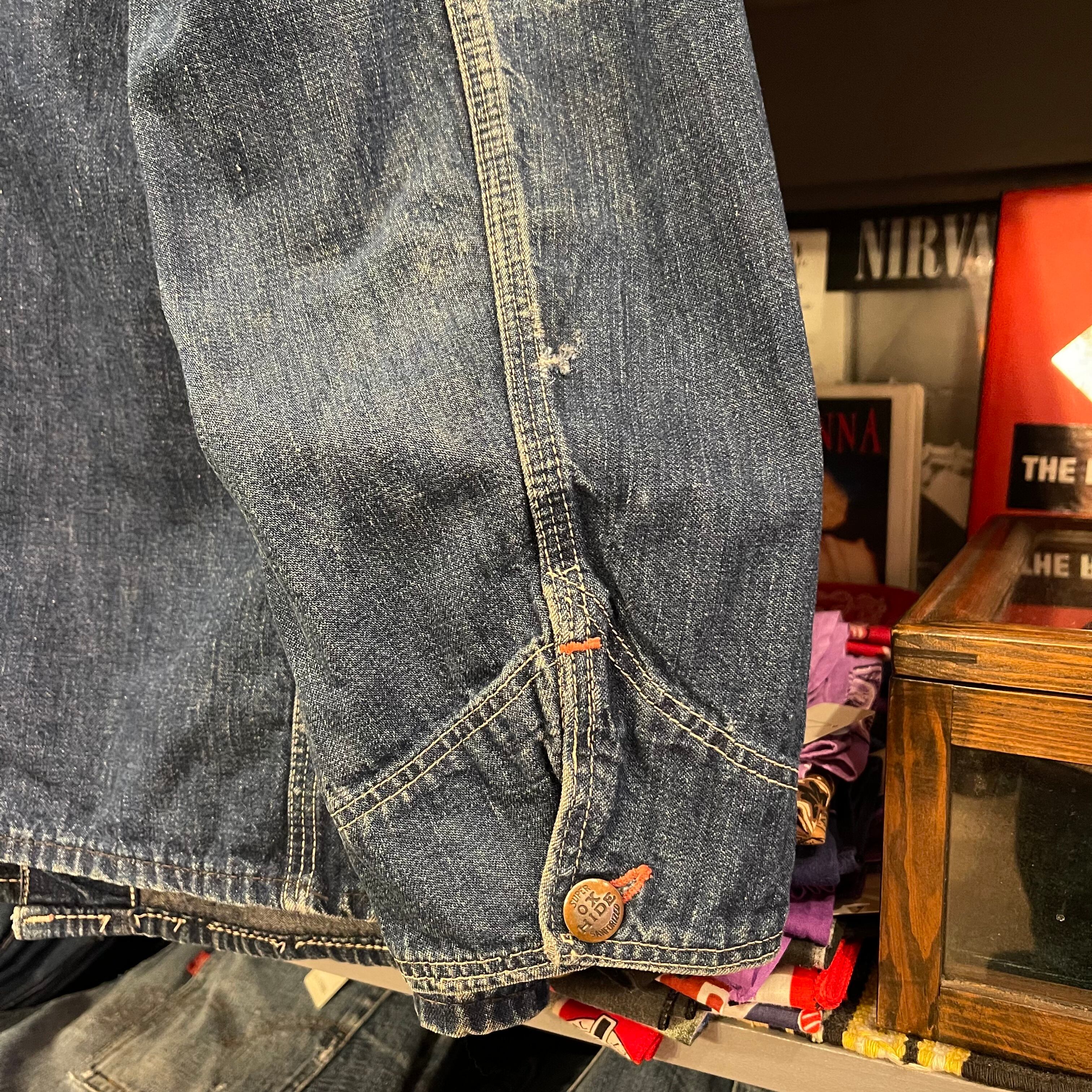 40s SUPER OX HIDE Denim Coverall | VOSTOK 40s SUPER OX HIDE Denim Coverall | VOSTOK