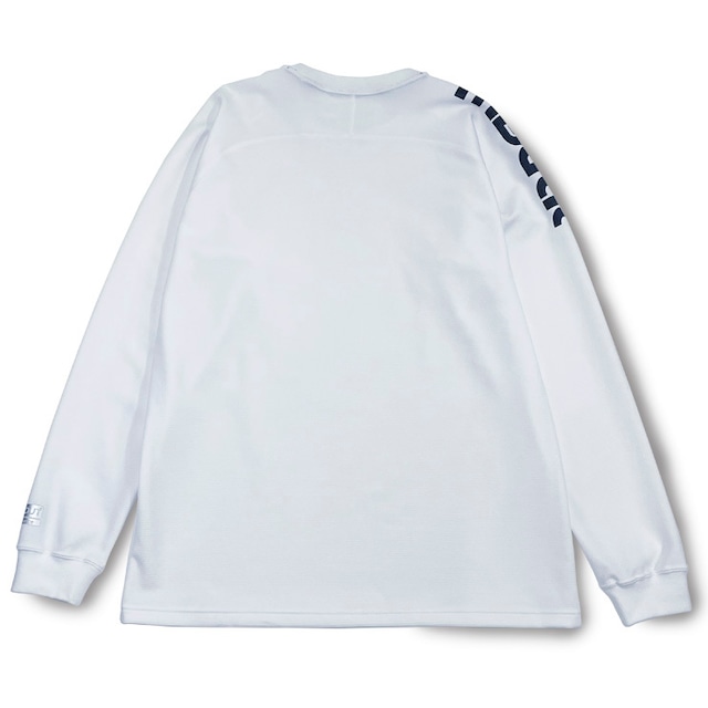 HP-DRY 長袖Tシャツ アクティブフィット WHITE