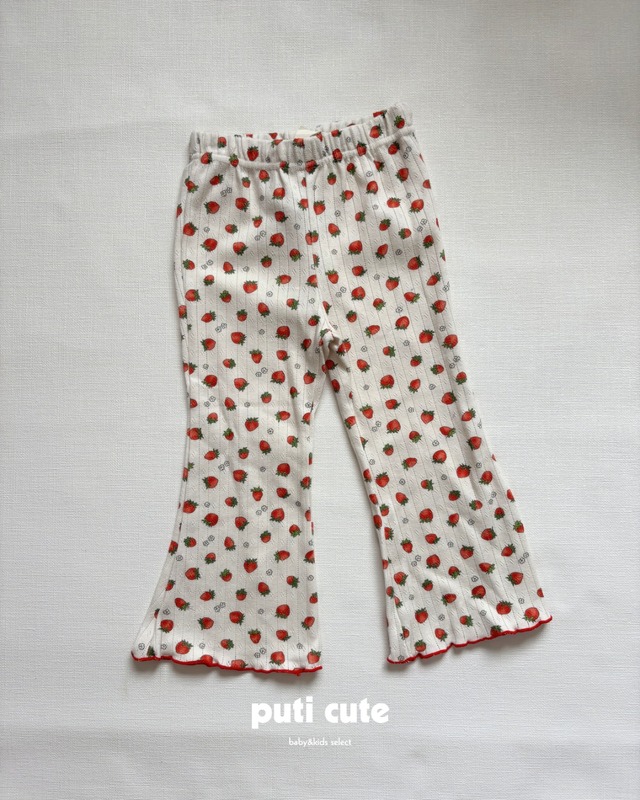 90-100・120 ꒰ 即納 ꒱ Strawberry pants / yellow factory ⸝⋆