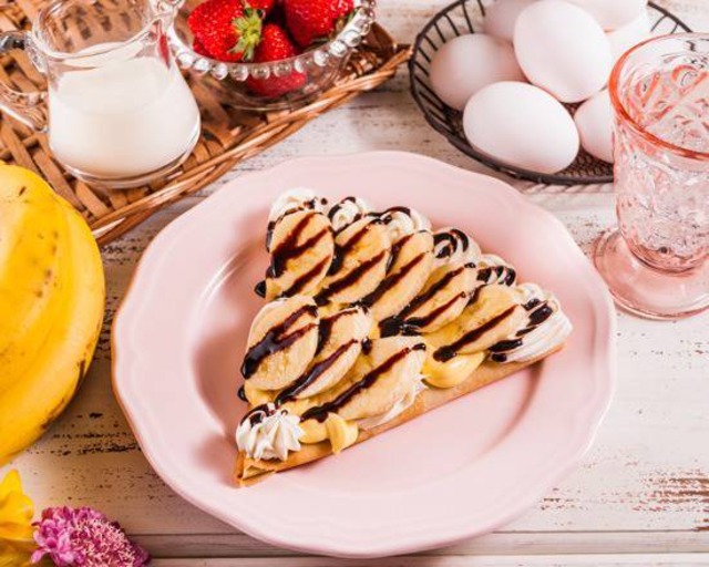 バナナチョコカスタード生クリーム Banana Chocolate Custard Fresh Cream