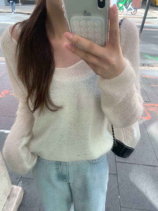 (予約) riette / Sorbet Knit 2color