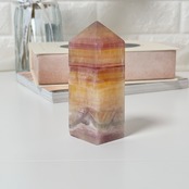 キャンディーフローライト*タワー*250715*天然石*タワー*置き物*インテリアストーン