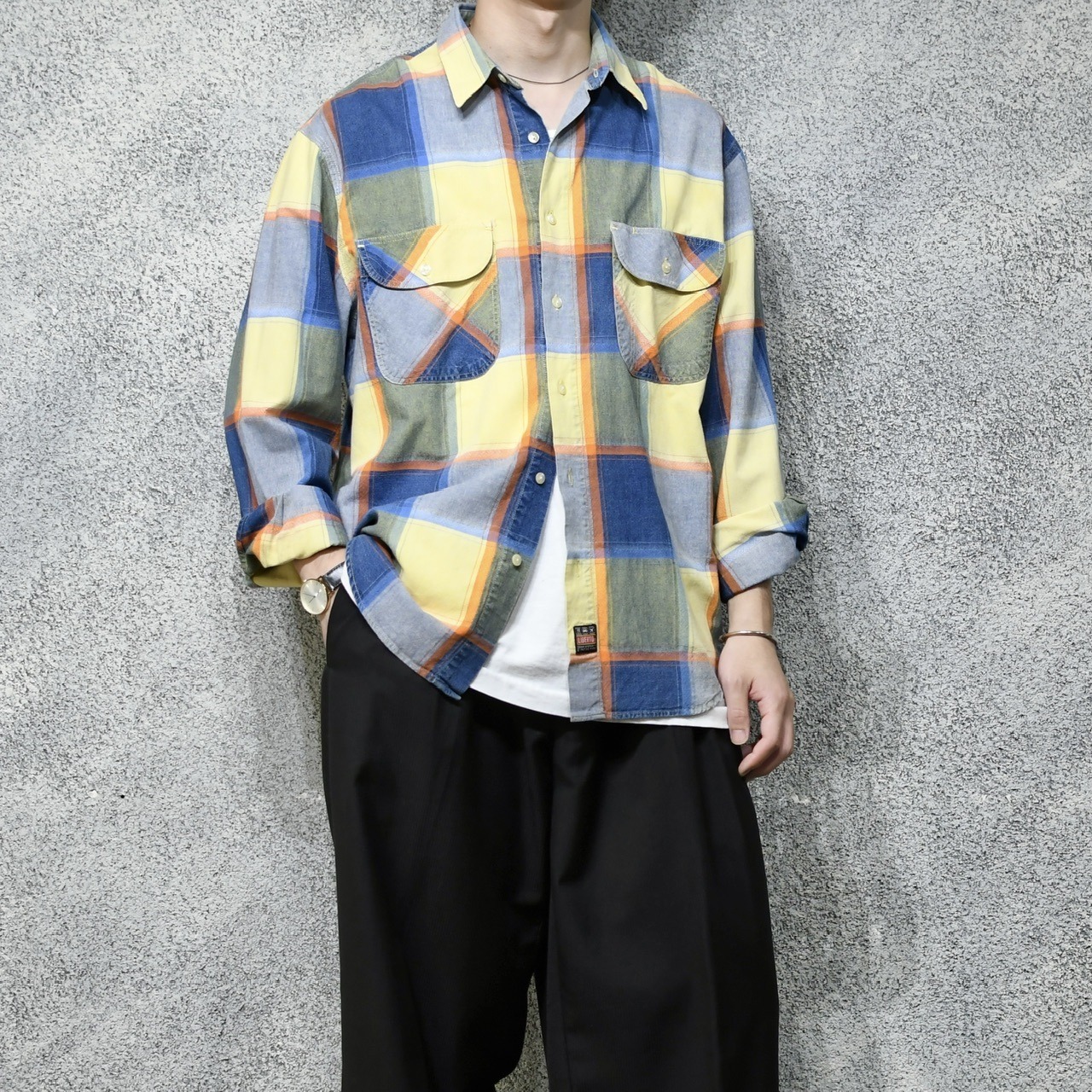 LIBERTO design check shirt