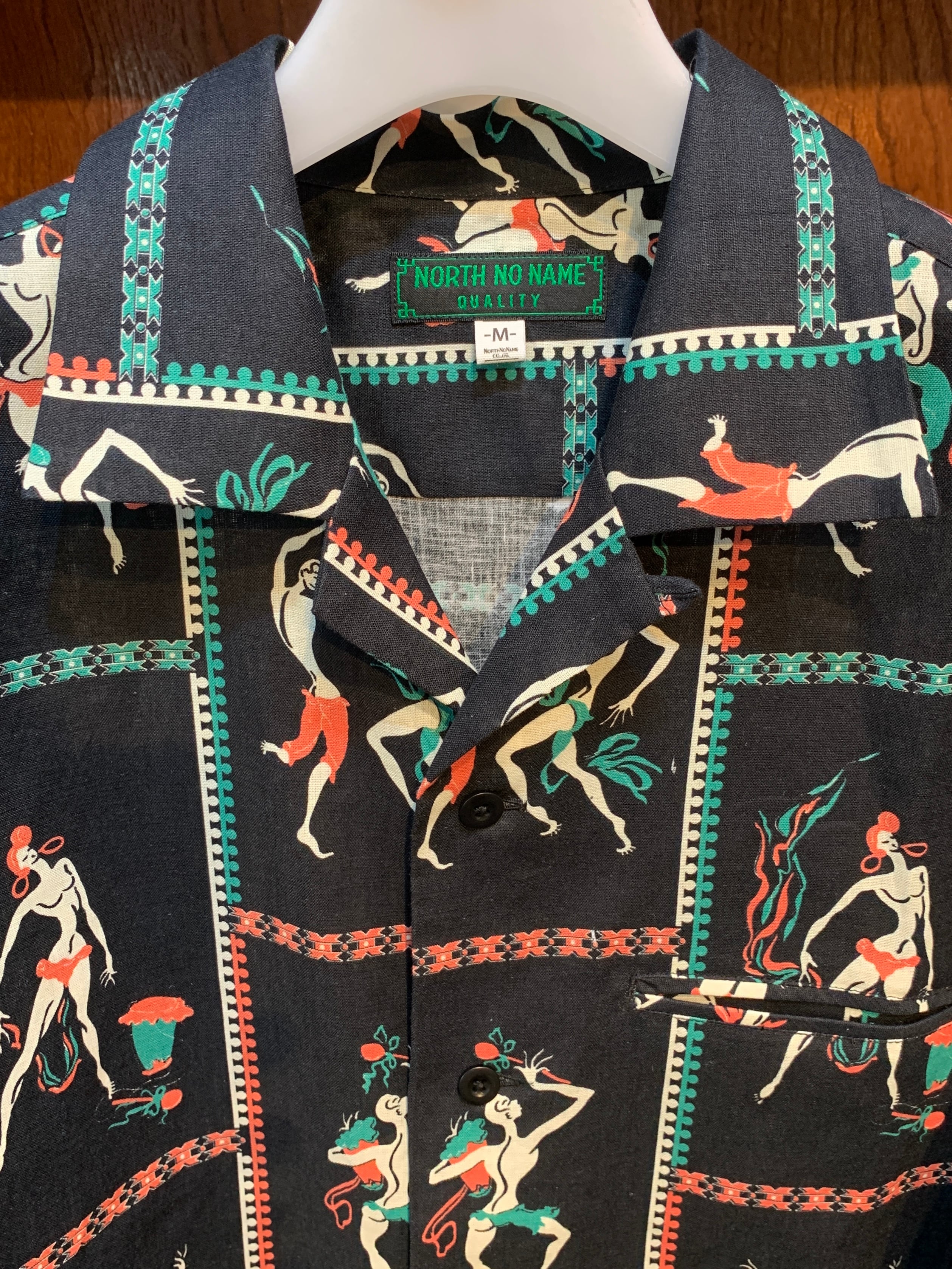 NORTH NO NAME】ノース ノー ネイム “ Dancer Pattern S/S Shirts