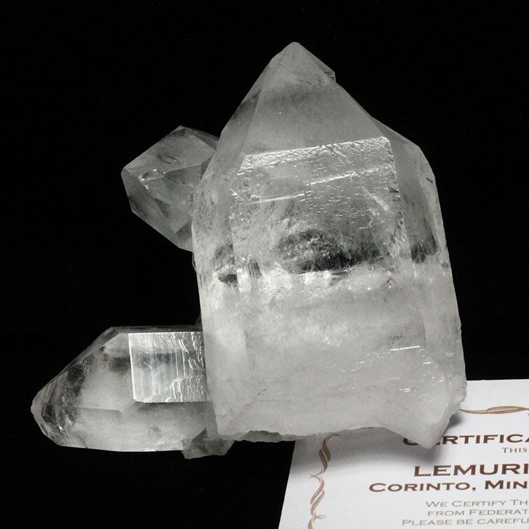 水晶 クラスター 原石 ブラジル ミナスジェライス州 コリント産 レムリアンシード 証明書付属 おまかせ便 272-119
