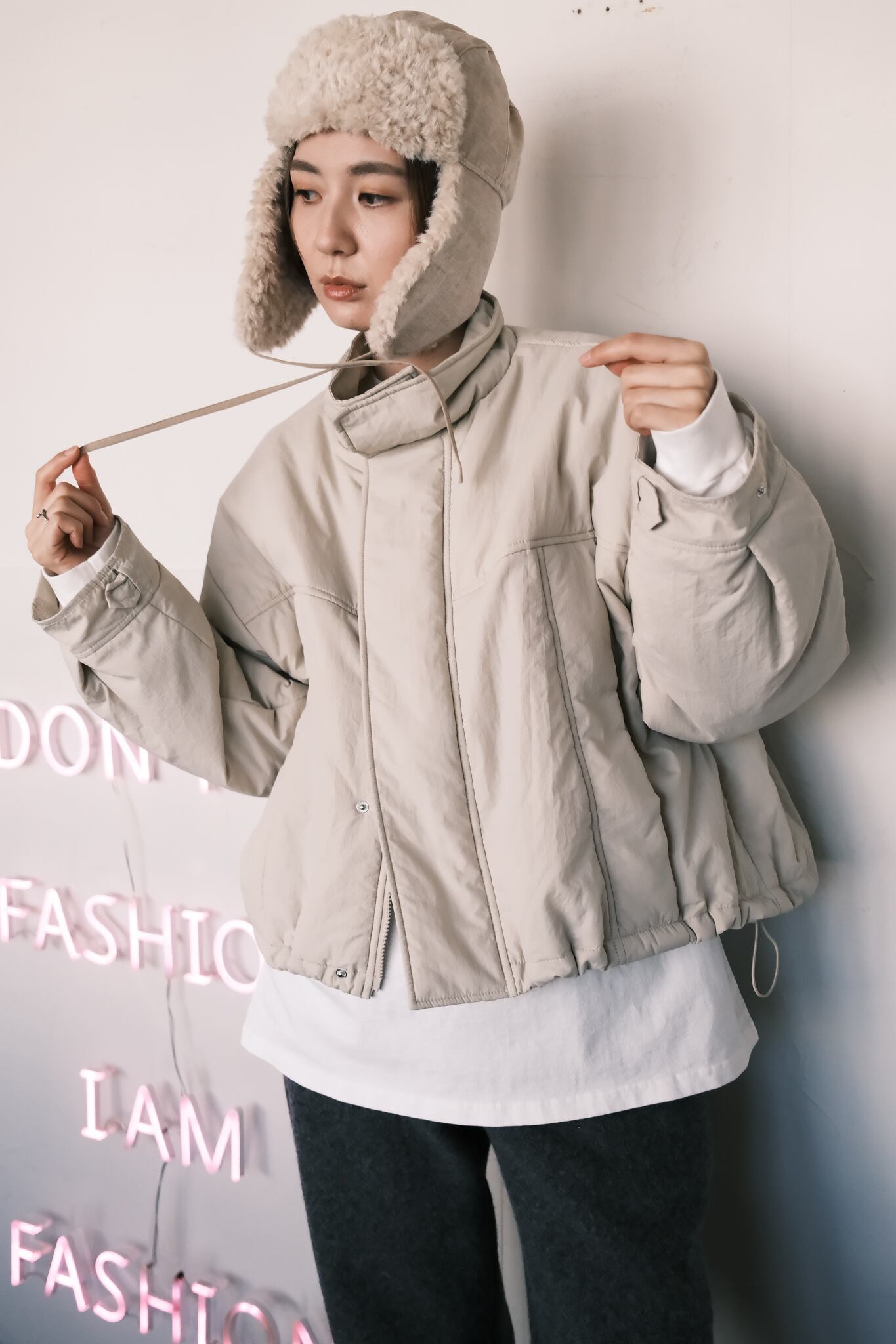 NOMINE モンスターパーカー Ivory | planet3rd