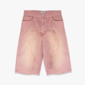 CARNE BOLLENTE 26SS LOVE SHORTS (OFF PINK)