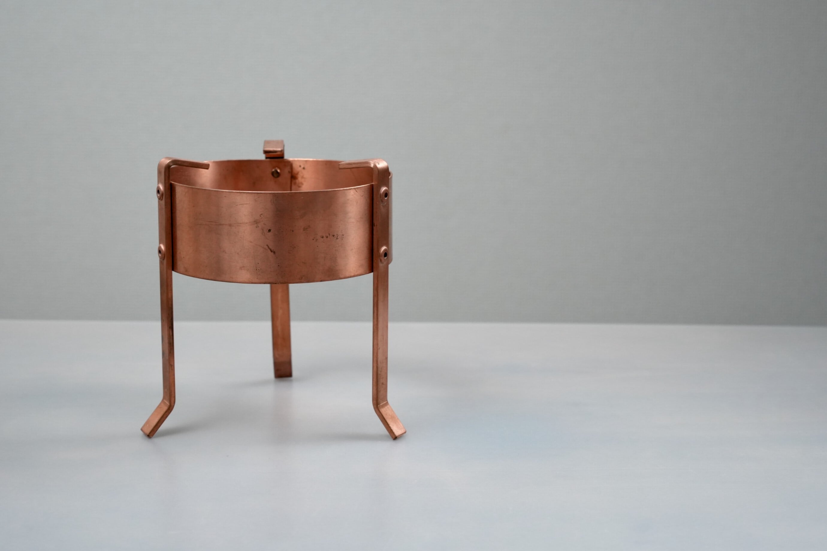 中島卓 織部 花器 金属 | ichibutu