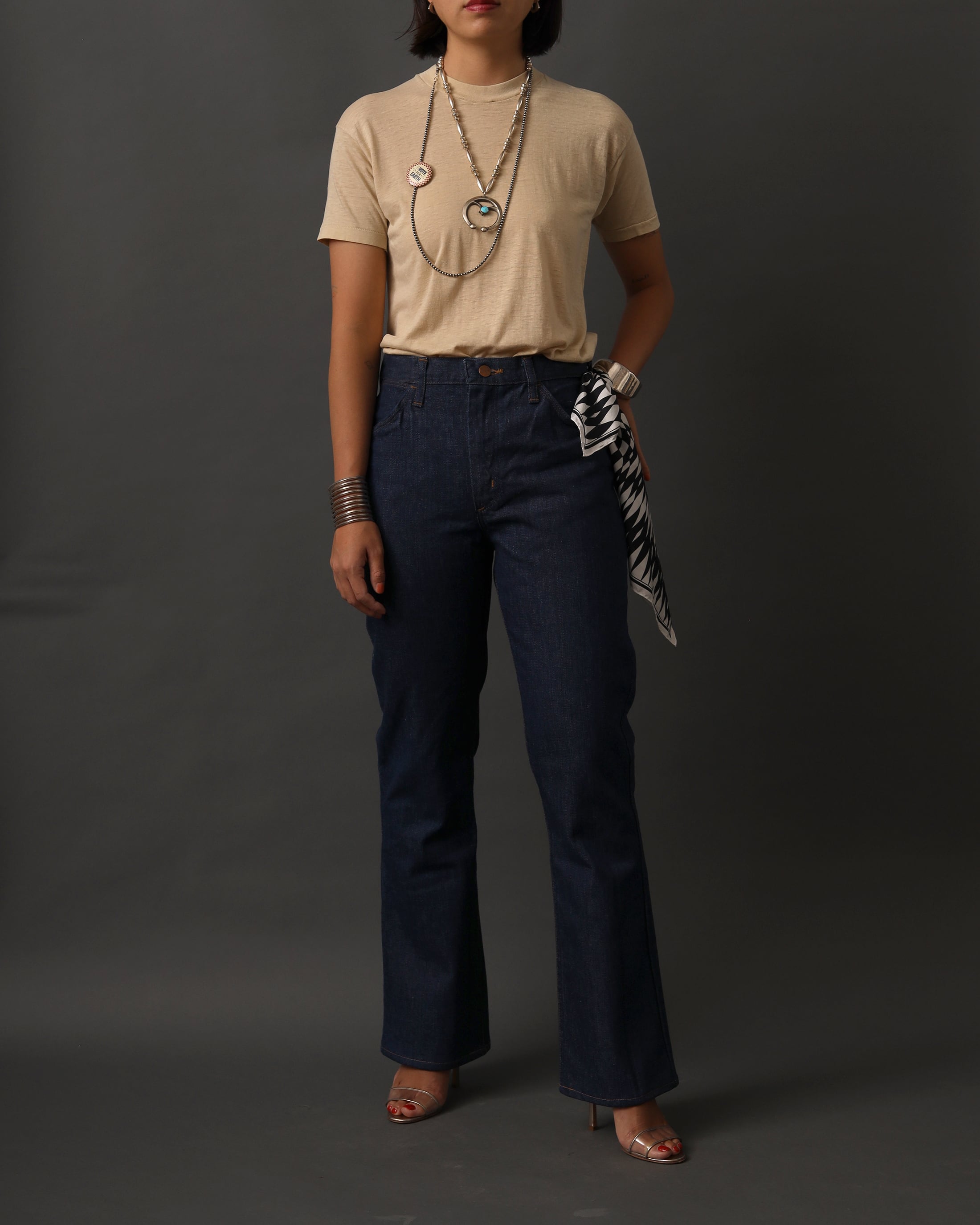 1980's Wrangler / Flare Denim Pants - 345 Den | Witty Vintage