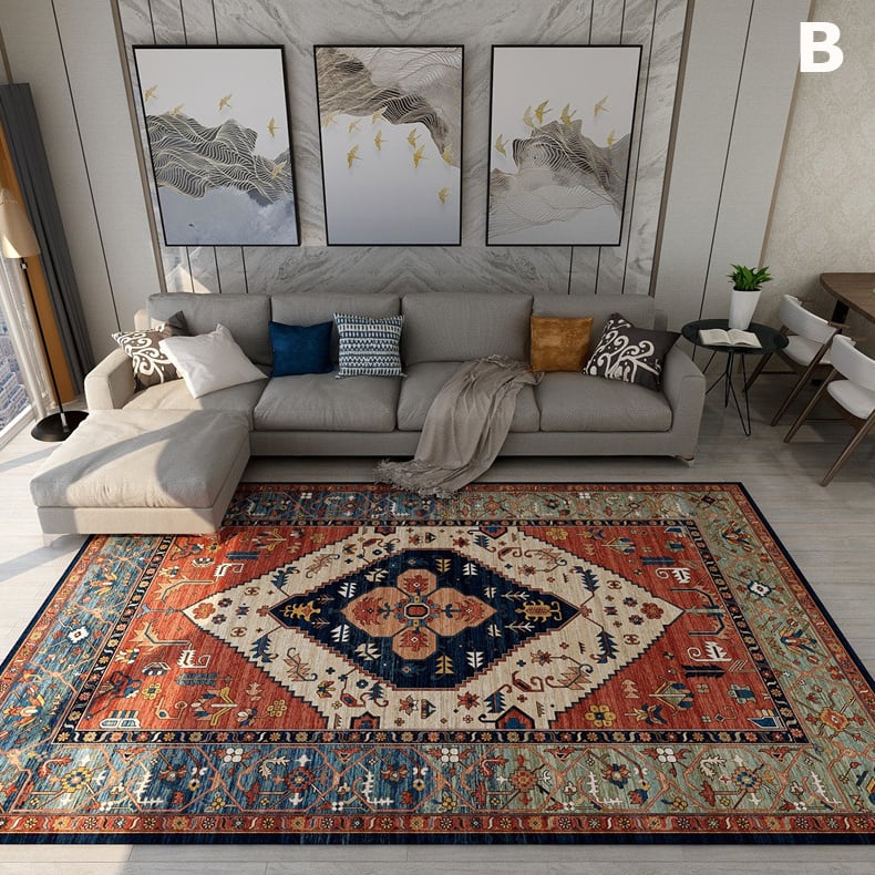 異国情緒豊かなボヘミアンカーペット 絨毯 ラグ | Russel 海外