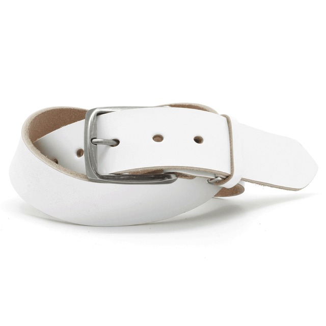 【栃木レザー クラシコ】本革ベルト 40mm幅 全長160㎝　ハーネスバックルベルト｜日本製｜LOCAL WORKS