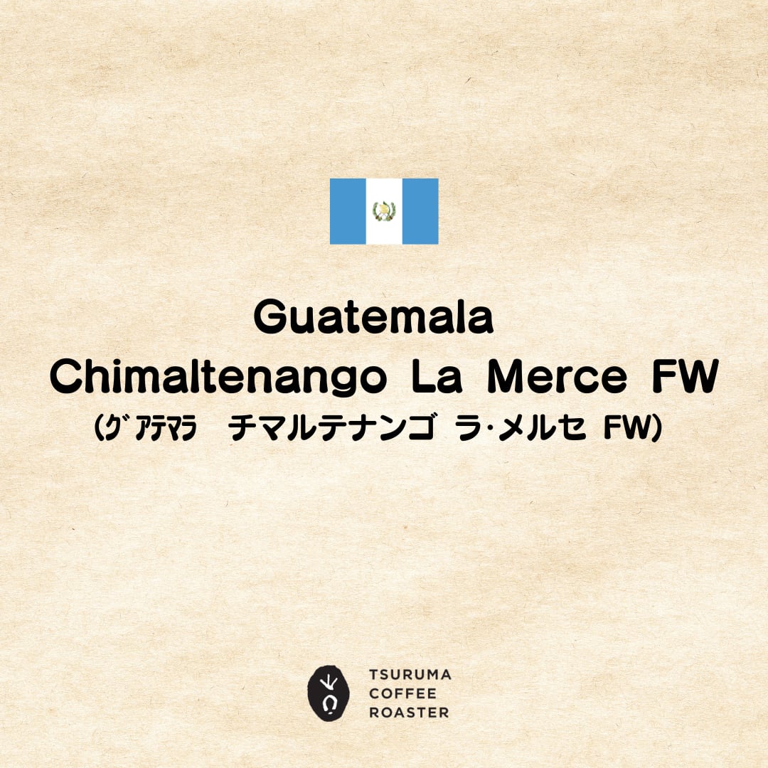 《直接来店受取》Guatemala Chimaltenango La Merce FW 100g(グアテマラ チマルテナンゴ ラ・メルセ FW)