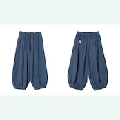 大人の遊び心バルーンデニムパンツ 《i0744》
