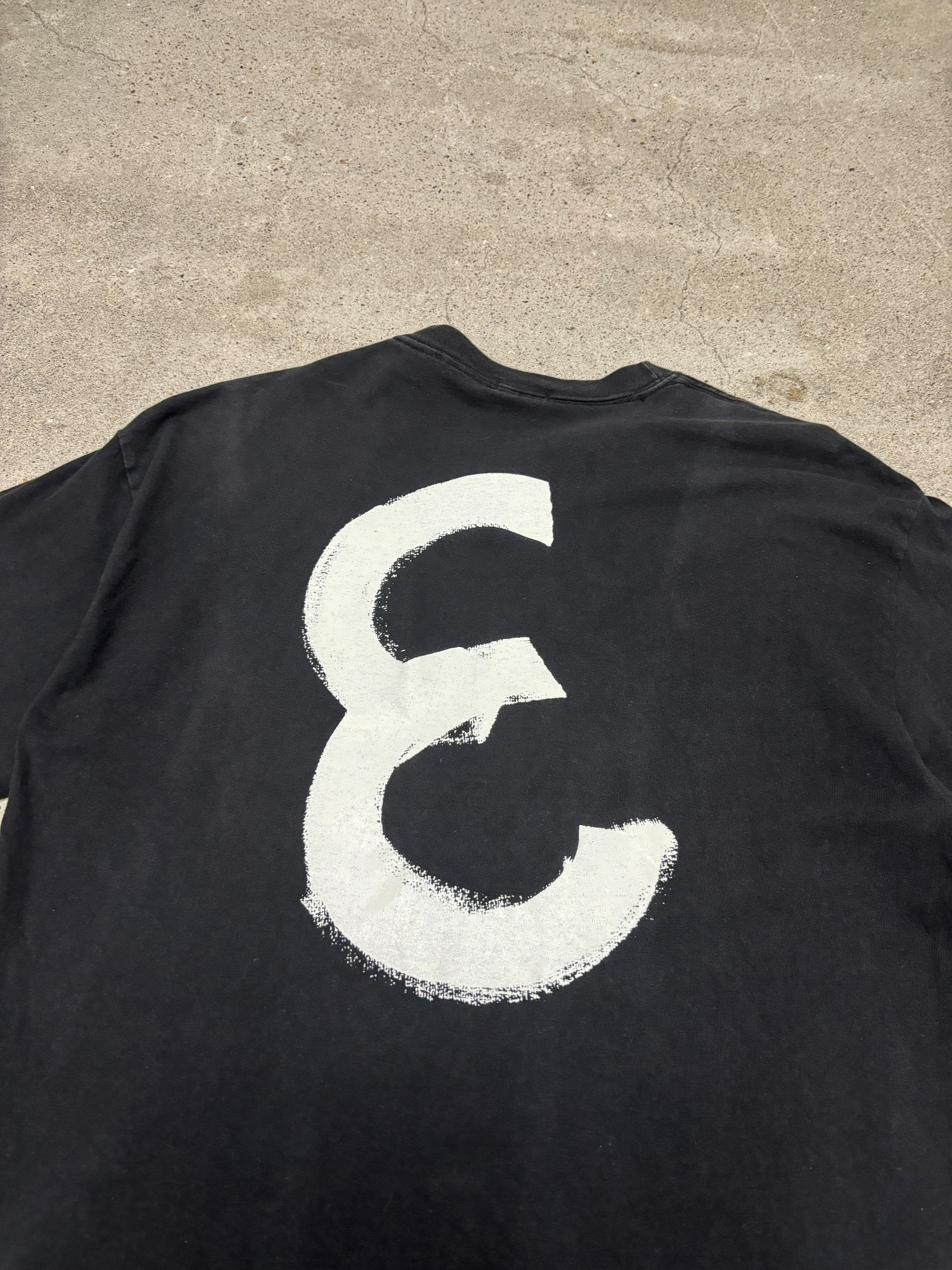 00s GOODENOUGH/Logo print Tee/2001年製/Hanesボディー/L/ロゴ