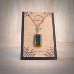 陶器ネックレス  みずたまりno.12 小窓