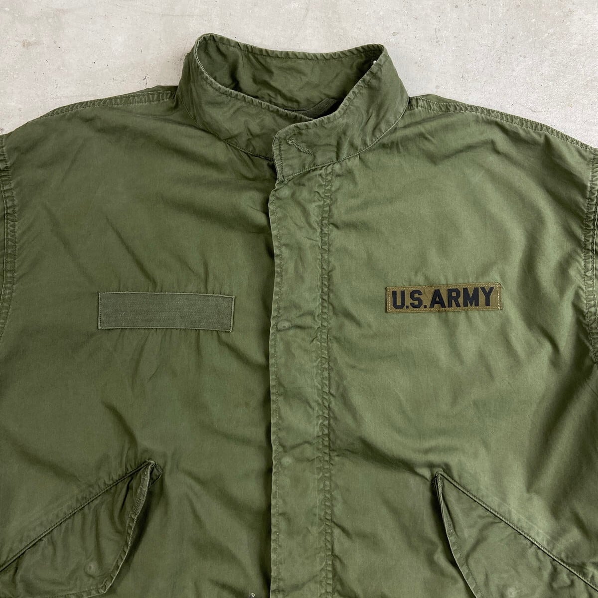 75年納品 U.S.ARMY 米軍実品 M-65 フィールドパーカー フィッシュ