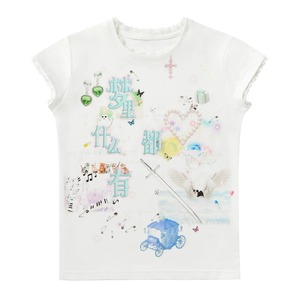 [CFIERCE] Dream Lace Decorations T-Shirt