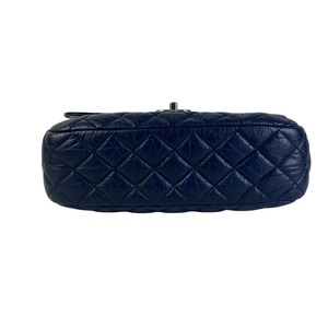 【最終処分SALE】CHANEL シャネル マトラッセ  キャビアスキン ショルダーバッグ ブルー A-7536