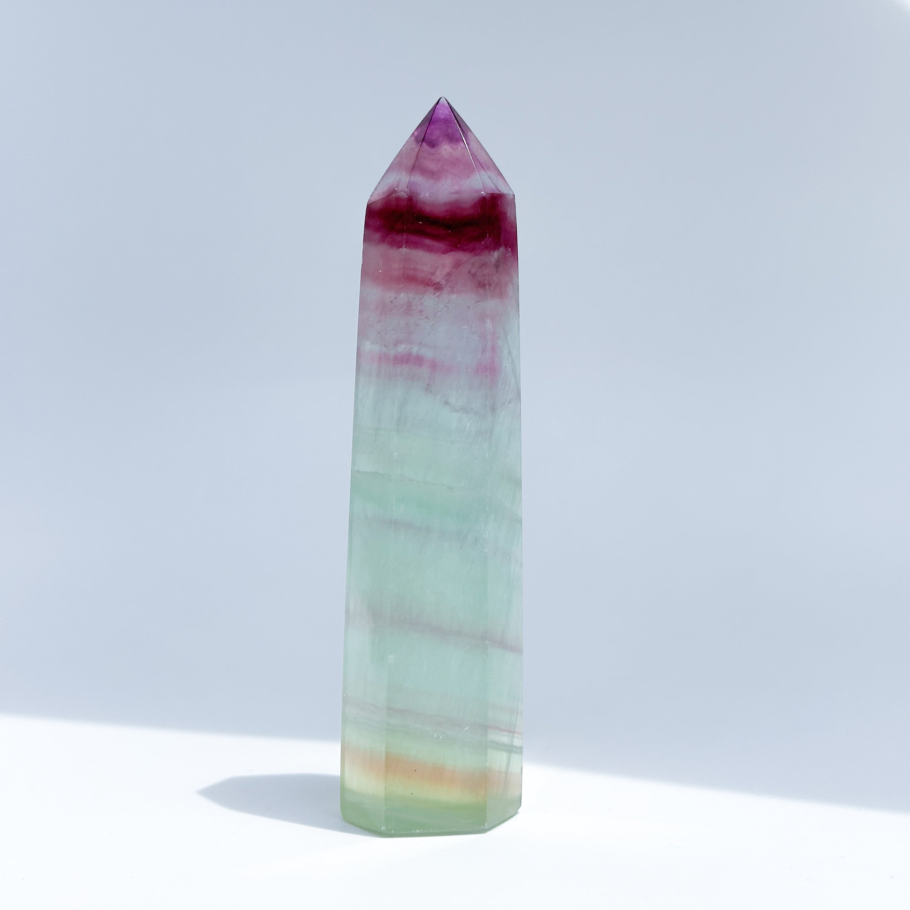 フローライトタワー レインボーフローライト タワー23◇ Rainbow Fluorite ◇天然石・鉱物