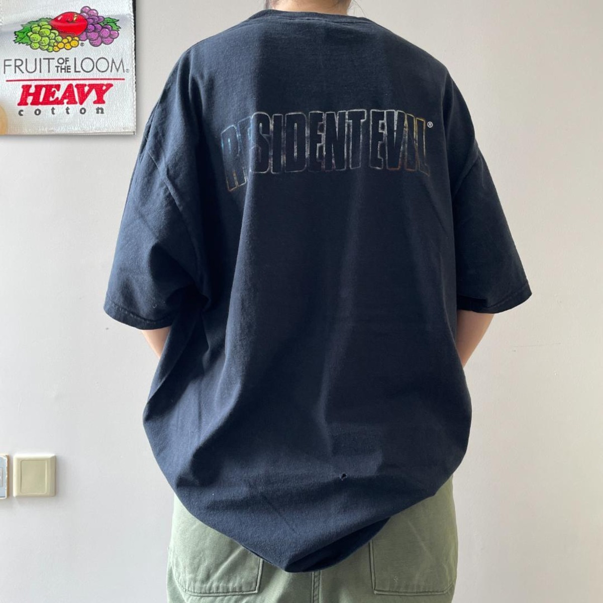 GG132 00s Tシャツ ゲーム プレステ バイオハザード カプコン ロゴ 