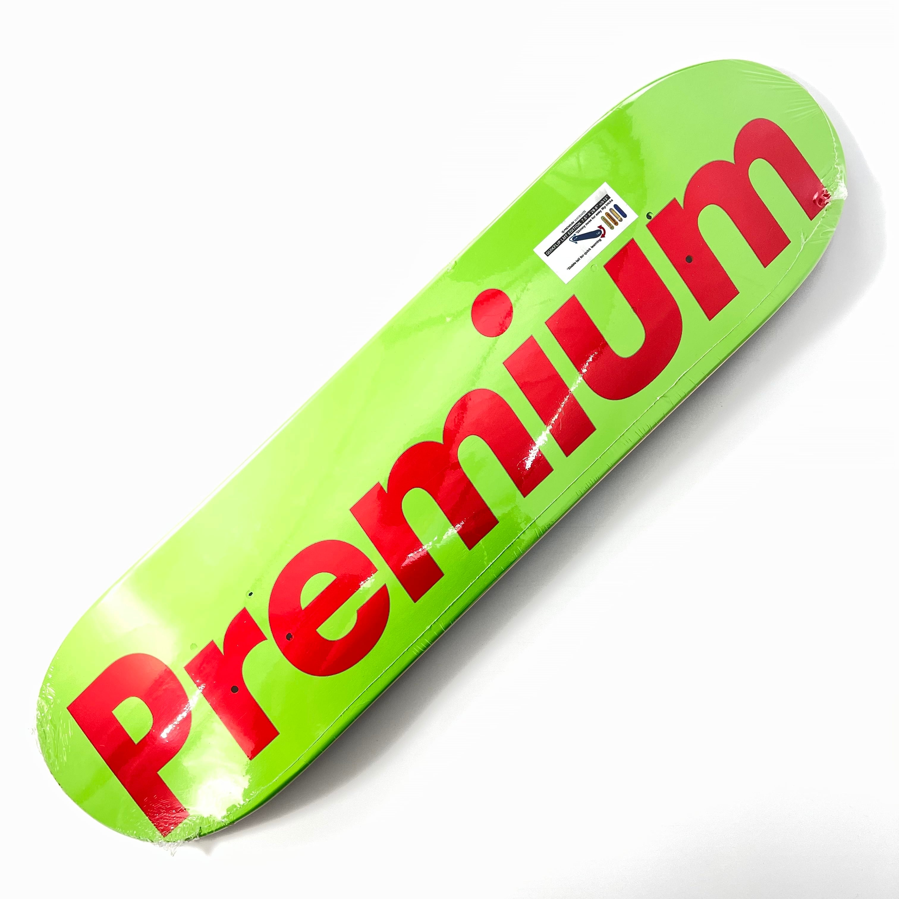 【7.5 MINI スケートボード デッキ】PREMIUM プレミアムSUPREMIUM GREEN ASH KIDS