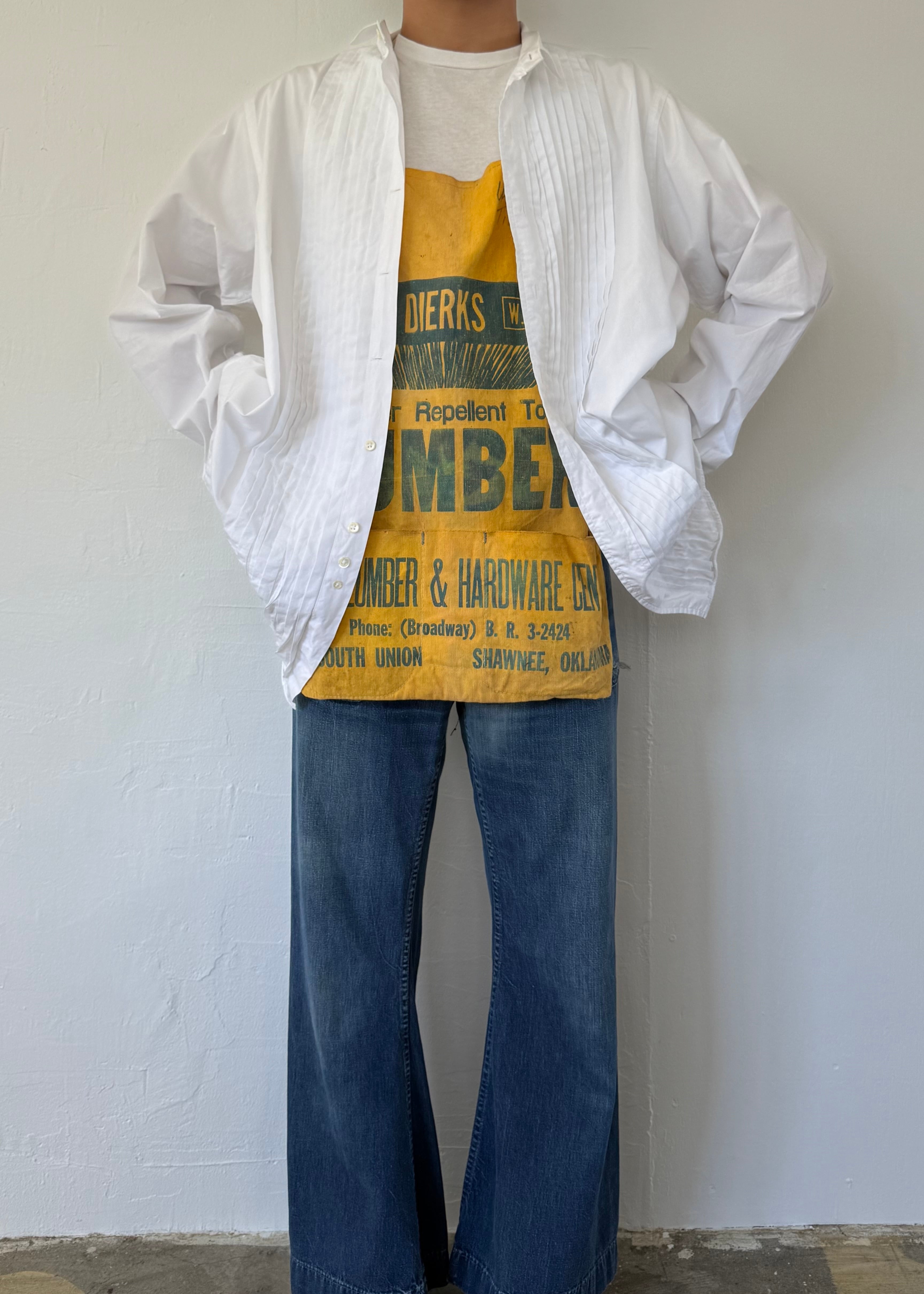 50sビンテージランバーエプロンSAND LAKE CASH & CARRY 1950's- ALLEN LUMBER & HARDWARE CEMTER Lumber Apron | EVERYTHING