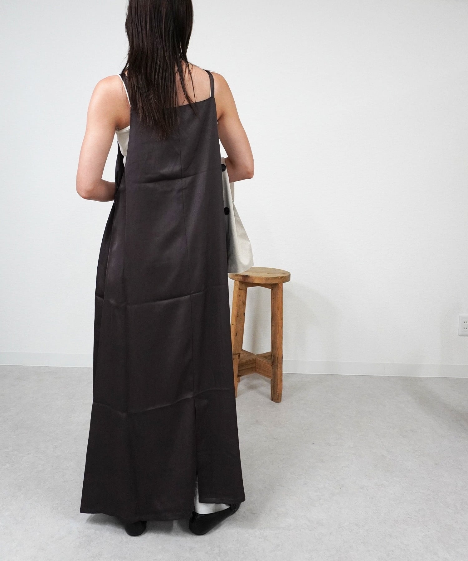 ワッシャーサテンキャミワンピ 5055162（0825） | gossara(ゴサラ)