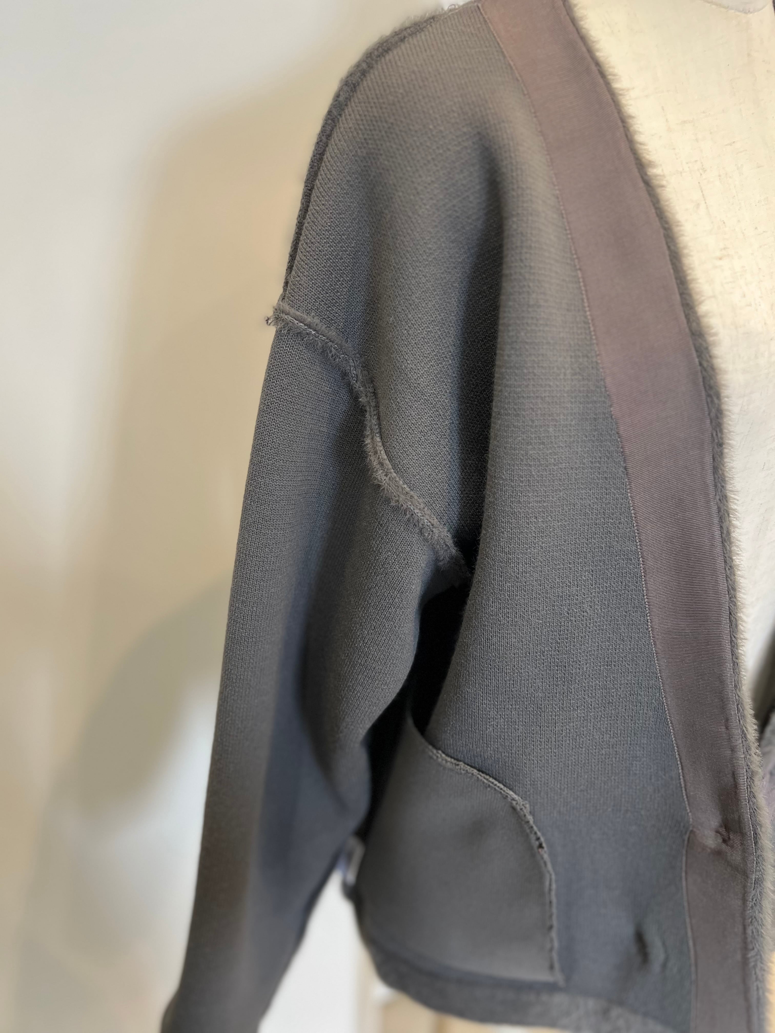 【DONA MARIE】フェザーヤーン二重臼カーディガン 888004