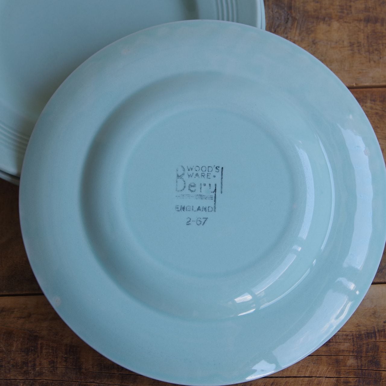 WOOD'S WARE Beryl 食器セット プレート カップ＆ソーサー Wood&Sons Beryl ウッズ ベリル エメラルドグリーン ケーキ皿 デザート