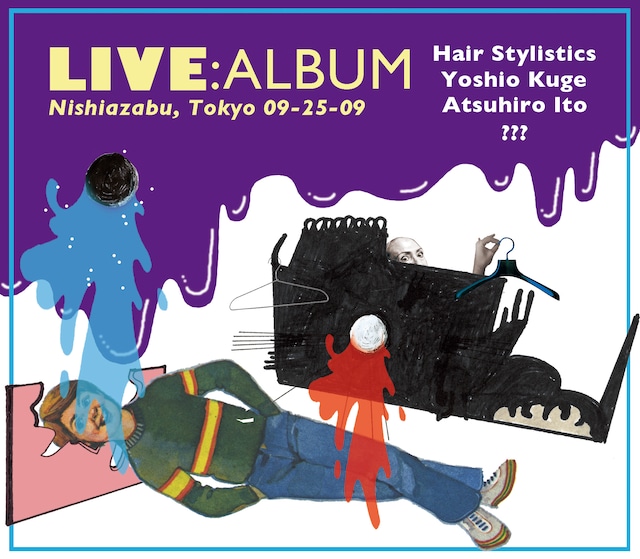 『LIVE: ALBUM』/ Hair Stylistics (CD)