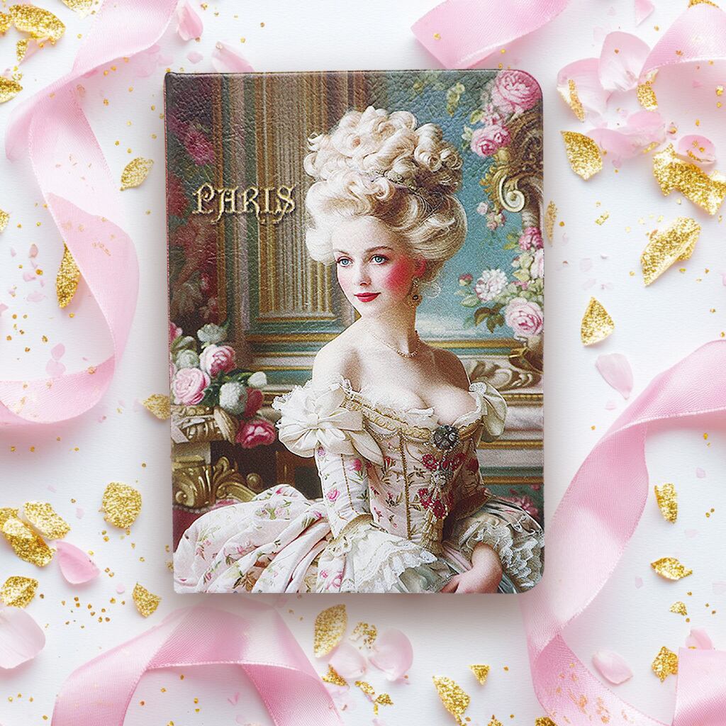 マリーアントワネット☆セージ☆ バロックフレーム アートプリント