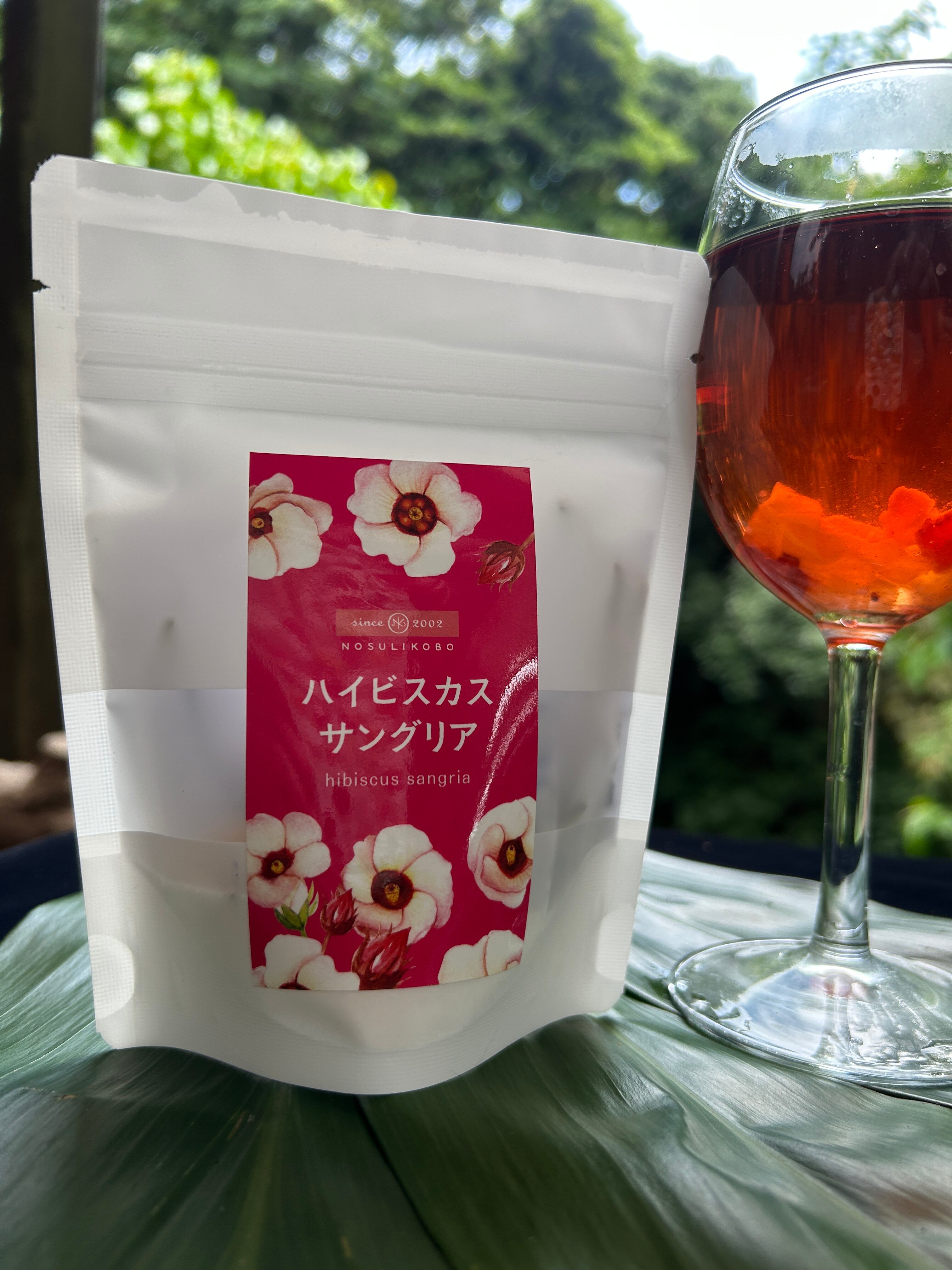 ハイビスカス細工 棗 ハイビスカス サングリアの素 | 小笠原土産のノスリ工房