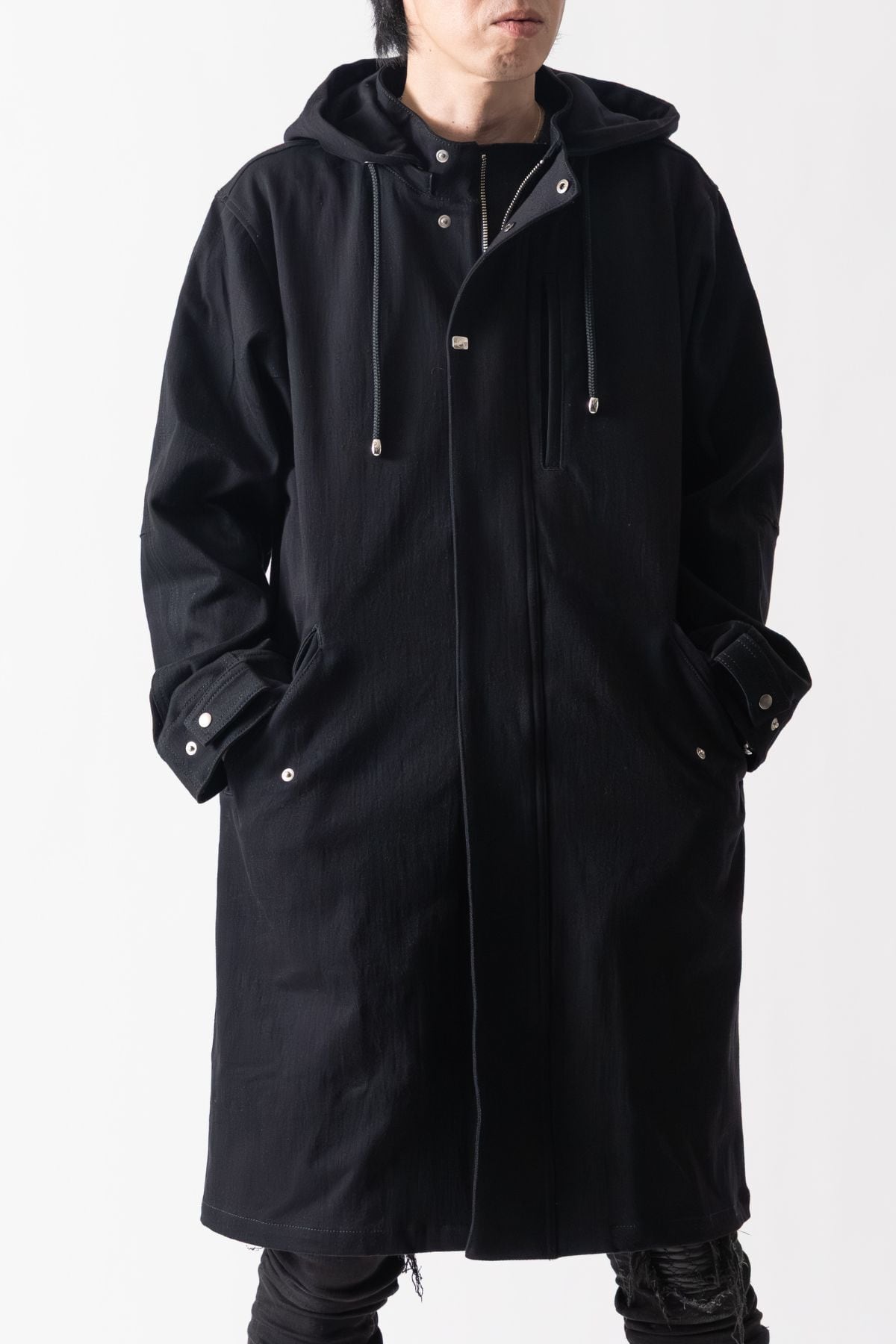 極数量限定】オールウェザーデニムコート-BLACK- / ALL WEATHER COAT