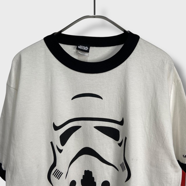 未使用品 スターウォーズ ストームトルーパー リンガーTシャツ M 白 映画