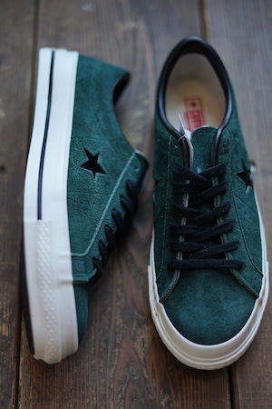 CONVERSE " ONESTAR J SUEDE " GRN/BLK