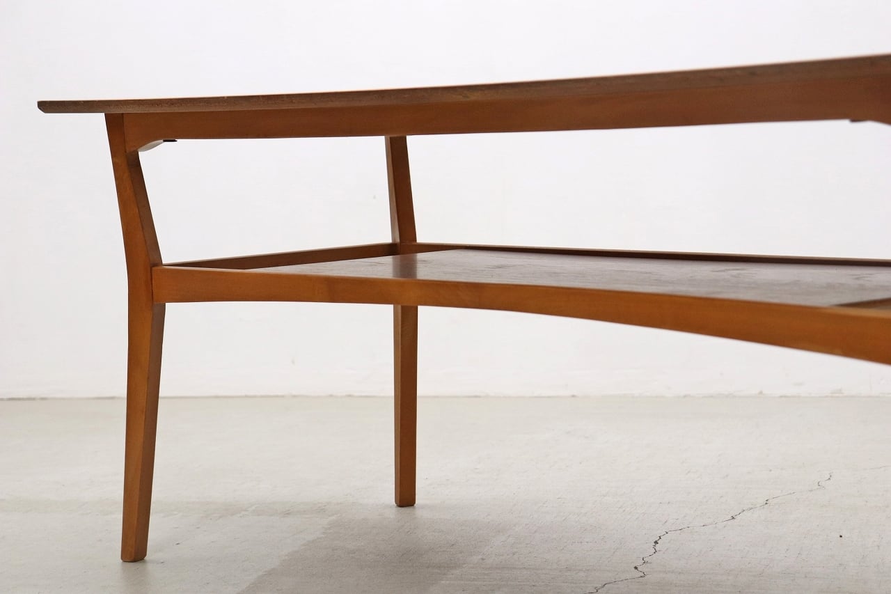 沼津店】北欧 デンマーク ヴィンテージ チーク材 センターテーブル