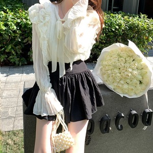 Ruffled mini skirt　2303041