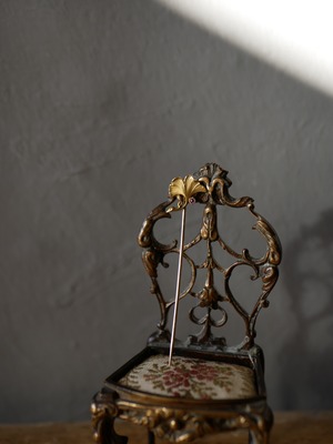 FIX イチョウ ハットピン クラヴァットピン フランスブロカント アンティークのある暮らし フランスアンティーク