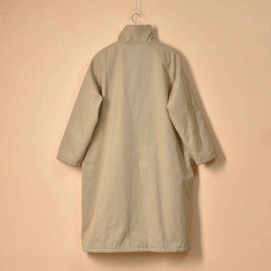 atelier naruse アトリエナルセ コットン中綿コート・ベージュ 昨年の人気コートがリニューアルして発売になりました。【送料無料】