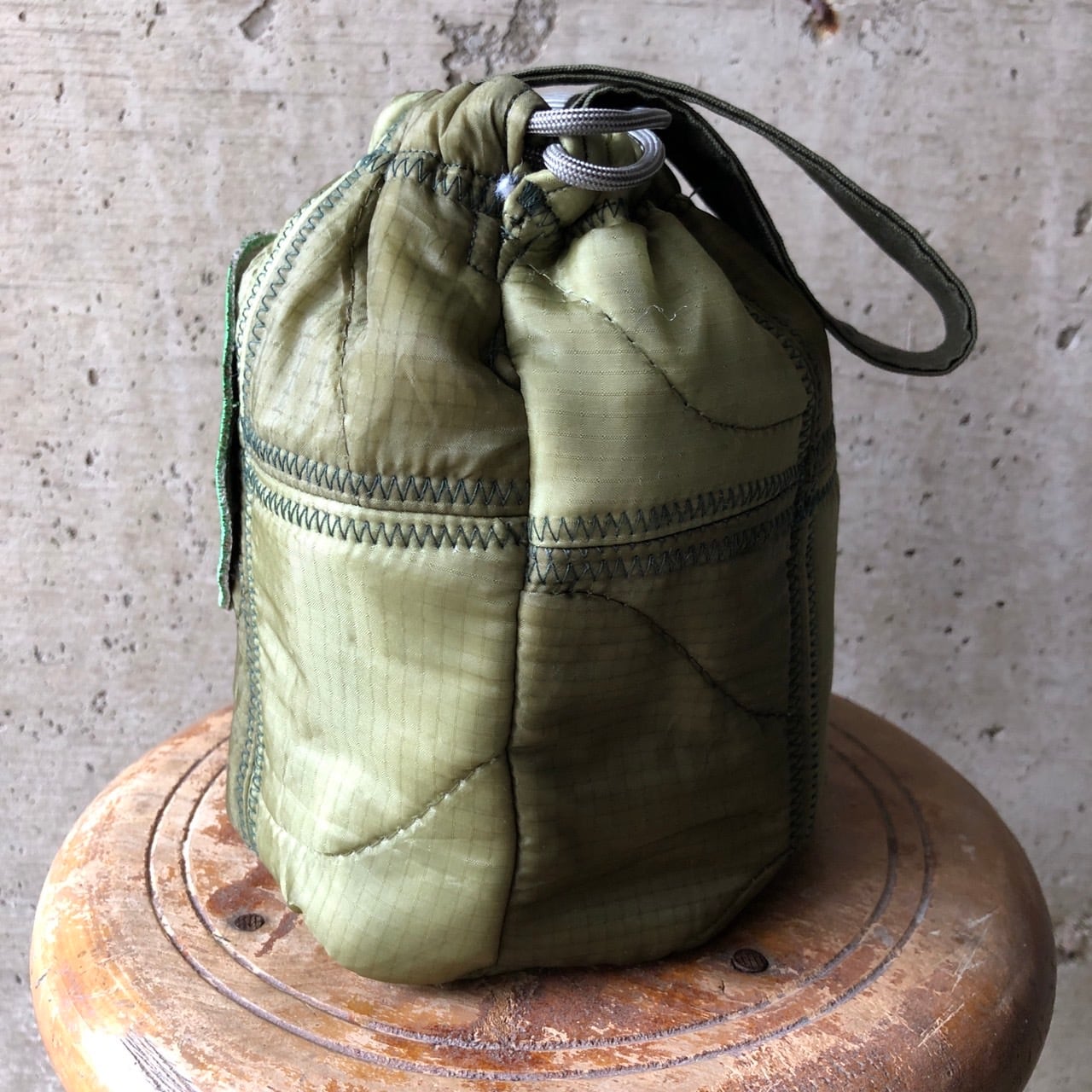 HB2015】紐60cm パッチワーク ライナーリメイクペイシェントバッグ